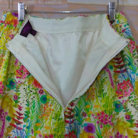 Liberty Art Fabrics for J. Crew Floral  Cotton Skirt - Picture 5 of 8
